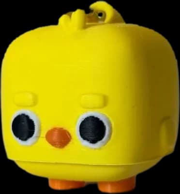 Clic, el pollito de Voxel